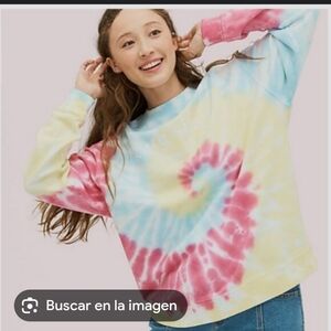 Kate Spade Colorful Tie-Dye Sweatshirt